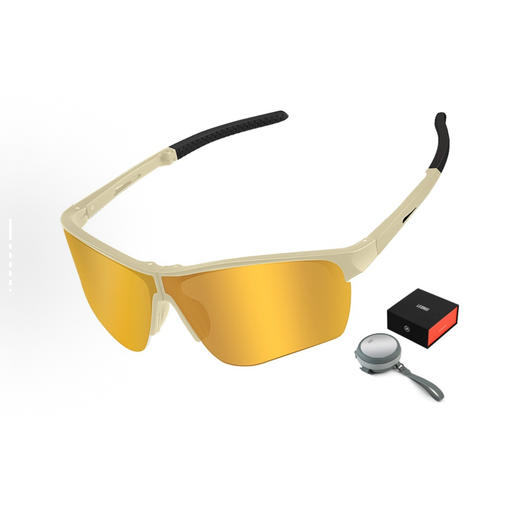 乐凯奇 LECAGE 男女同款 骑行日常跑步马拉松便携折叠防风户外运动折叠变色 骑行眼镜 商品图0