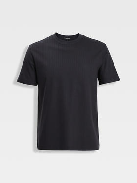 callisto桑葚蓝丝绵混纺T恤