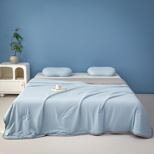 【冰凉凉，超舒适】【A类品质，丝滑裸感】冰丝夏凉被凉感丝夏季A类母婴级空调被薄款单双人冰淇淋被子100% 商品图7