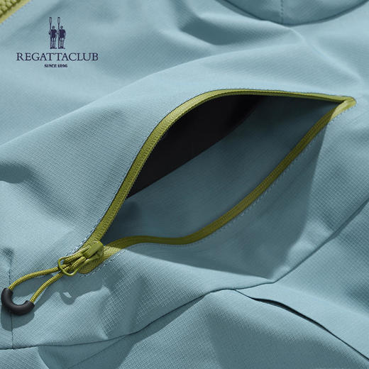 优选丨「春季新款」英国品牌regattaclub赛艇俱乐部情侣户外冲锋外套风衣三防科技双开头拉链透气防风 商品图13