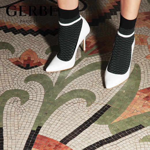Gerbe格伯 法国原装进口女士短袜 女丝袜 HQODI 97d 商品图0