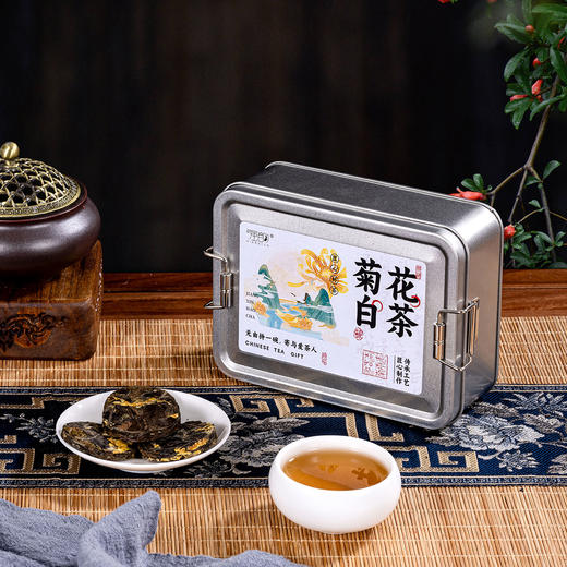 【超值任选2盒装】强韵 茉莉白茶/菊花白茶/玫瑰红茶 独立包装 香味浓郁 250g 商品图6