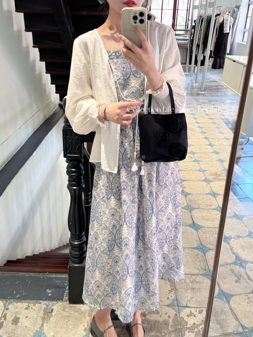 生活闪闪发光 | 春夏万能美好罩衫 亚麻人丝天然舒适 米杏色 商品图2