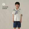 【夏Vol.2】allblu幼岚【华夫格 PoloT】儿童T恤25新款夏男童挺括干爽透气ZY 商品缩略图1
