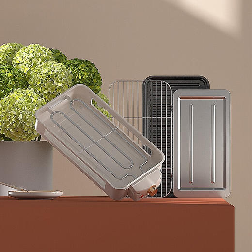 都市太太便携式随心组电烤炉_煎烤一体机【K】 商品图2