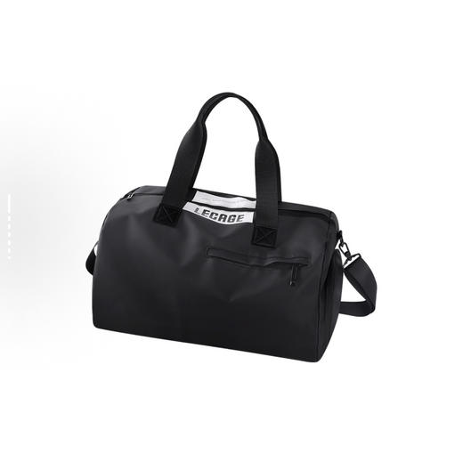 乐凯奇 LECAGE 干湿分离健身包防水 可折叠游泳包 牛津纺 男女同款 41*24*23cm 白色黑色蓝色 商品图1