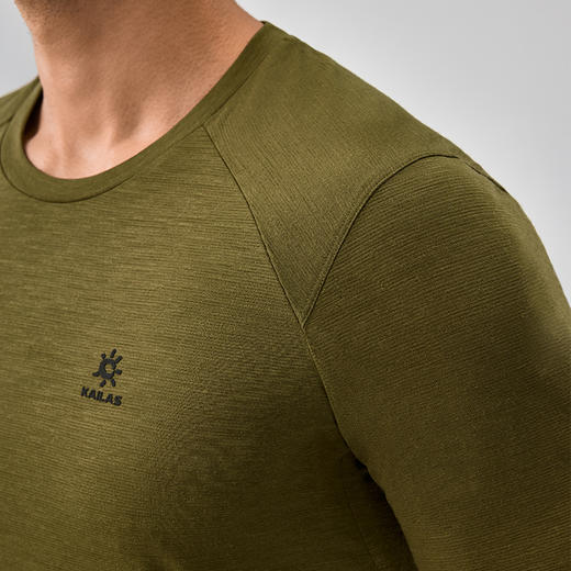 KAILAS凯乐石 户外运动 男款羊毛圆领功能长袖T恤 KG2442142【Z】 商品图3