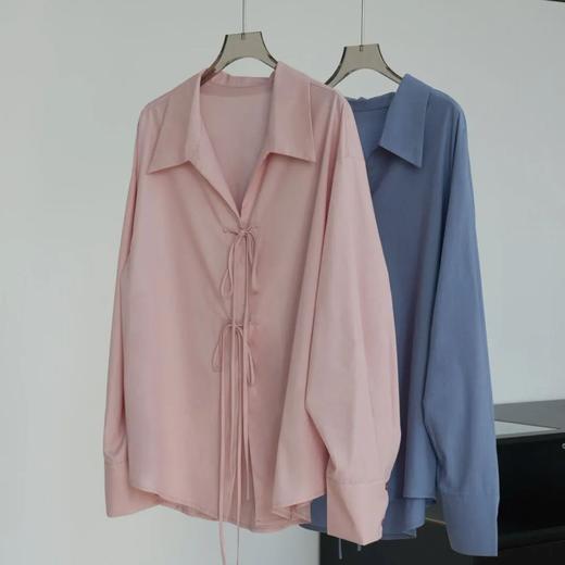 伊泺杉天丝蝴蝶结衬衫 | 莱赛尔天丝面料，垂感很棒；蝴蝶结绑带更具设计感，独特吸睛【3-5天发货】 商品图8