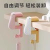 开学季福利！【3个装 高承重】思考鸭书包挂钩学生课桌书桌边侧边免打孔便携可移动办公室桌面挂包神器 商品缩略图4