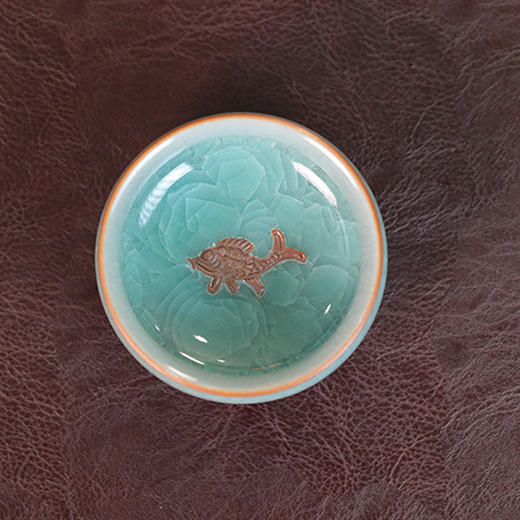 【龙泉青瓷】叶小春冰裂圆融杯 商品图1