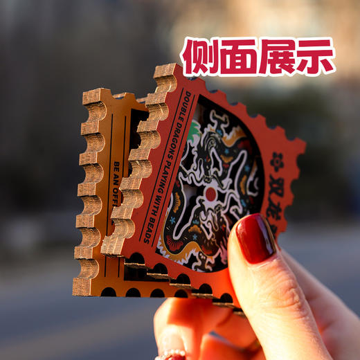【十二生肖动物冰箱贴】 木质磁性贴新年文创意国风旅游纪念礼品 商品图2