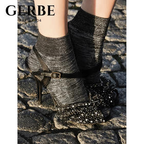 Gerbe格伯 100%法国进口女士短袜 女丝袜 YQROY 74d