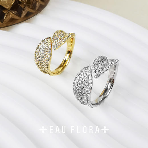 【金枝玉叶】戒指I叶影流光，璀璨永恒 商品图5