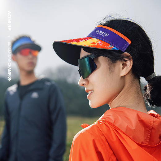 奥尼捷运动帽户外运动加大帽檐防晒运动帽跑步越野徒步爬山运动帽E4113--新色 商品图3