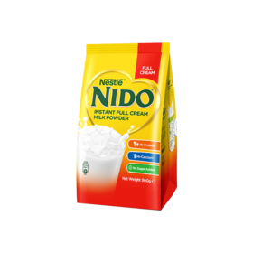 【海豚美购】雀巢NIDO全脂高钙奶粉900g/罐
