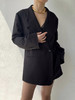 Semplicita｜Z04 西装单侧开衩 [ 黑 ] 商品缩略图0