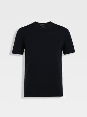 callisto黑色棉混纺T恤 SSTSS218T