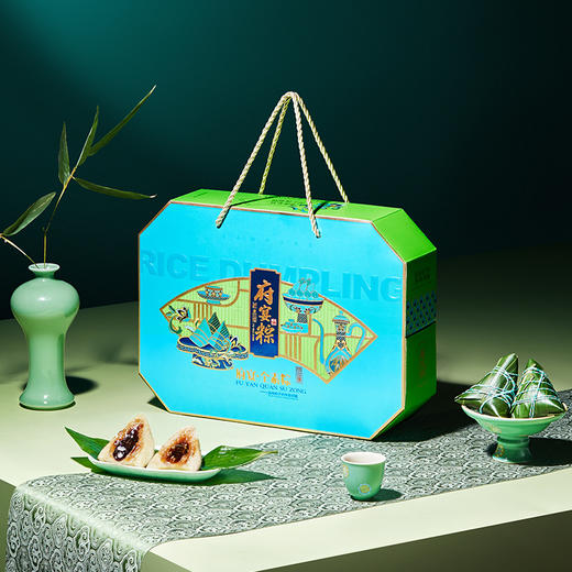 鲜品屋-1.26kg府宴•全素粽端午礼盒【端午】JDD 商品图5