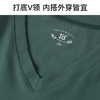 I'd爱帝夏季薄款男式棉弹力V领短袖T恤衫 商品缩略图2