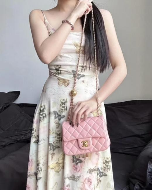 香奈儿特级原厂皮小金球系列方胖子（HH） 商品图8