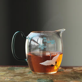 松鹤公道杯 玻璃 無予270ml