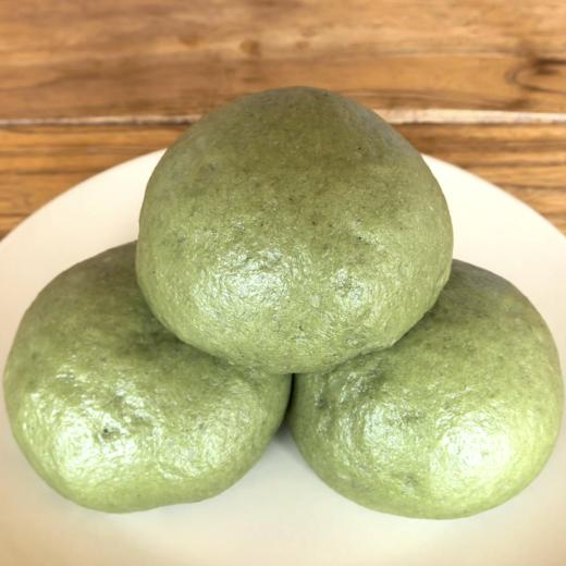 只此青绿—艾叶馒头 50g * 3个（劲道醇香）【平人小厨自制】 商品图1