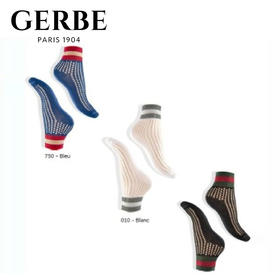 Gerbe格伯 100%法国原装进口女士短袜 女丝袜 GQYRA