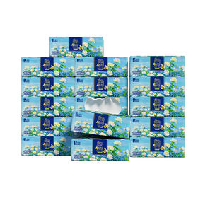 品萱花漾110抽3层抽取式面纸-20包电商专供