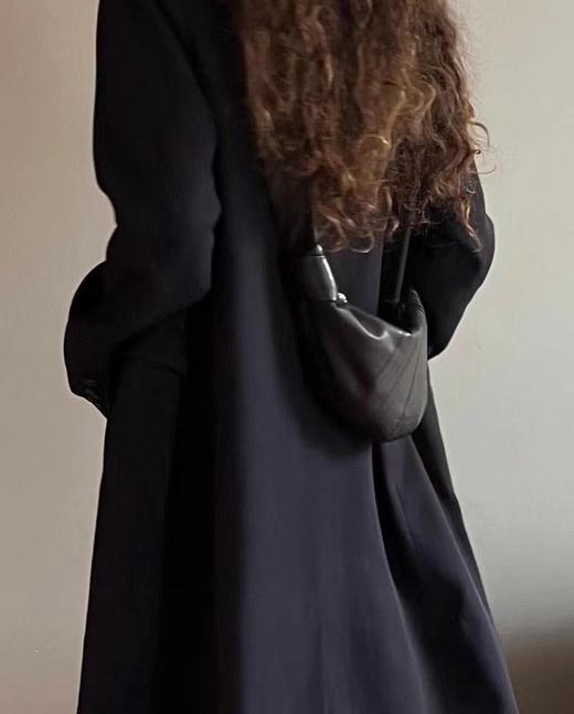 小众设计可颂包单肩包真皮牛角包斜挎包女法棍包真皮饺子包羊角包 商品图5