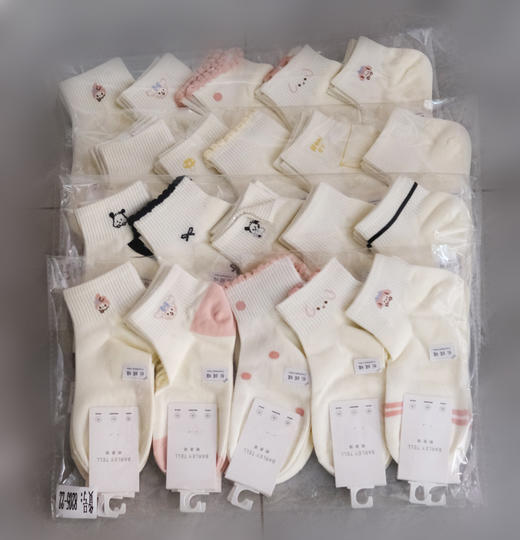 栀麦语8205长绒棉袜子(均码) 商品图1