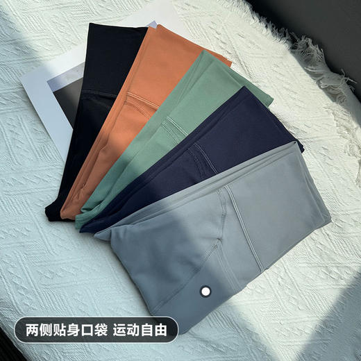 beemen瑜伽裤女高腰提臀蜜桃臀高弹运动训练紧身健身外穿 商品图2