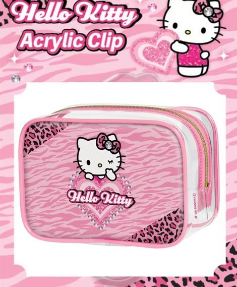 日本三丽鸥Sanrio可爱卡通透明防水收纳包 商品图1