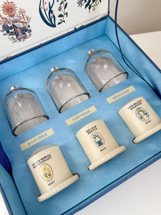 正品野兽派Mini钟罩香薰礼盒
它不仅仅是一个香薰，简直是氛围制造机本机！
家里的小确幸✨让幸福感满屋飘香～

一盒（内含6瓶），天猫498 商品图4