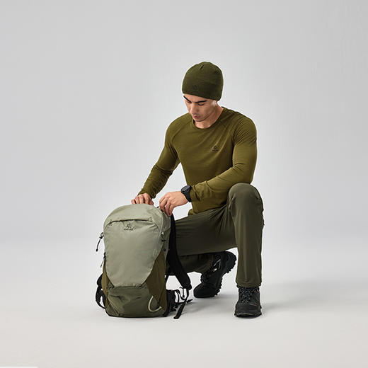 KAILAS凯乐石 户外运动 男款羊毛圆领功能长袖T恤 KG2442142【Z】 商品图1