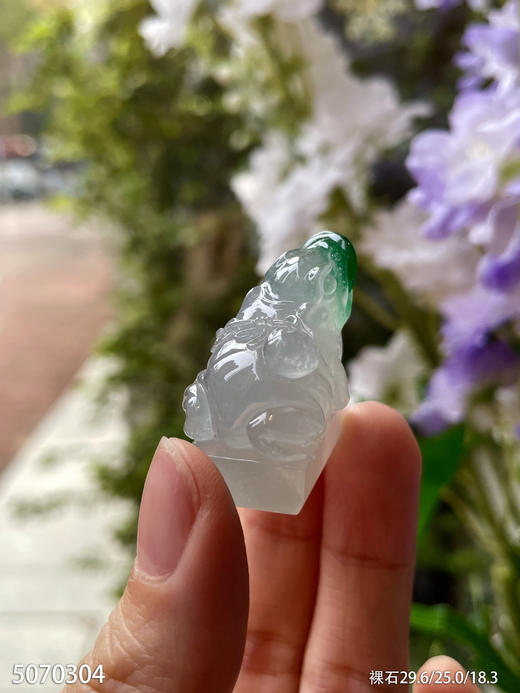 冰飘翠金蟾印章【5070304】具体价格微信咨询 商品图3