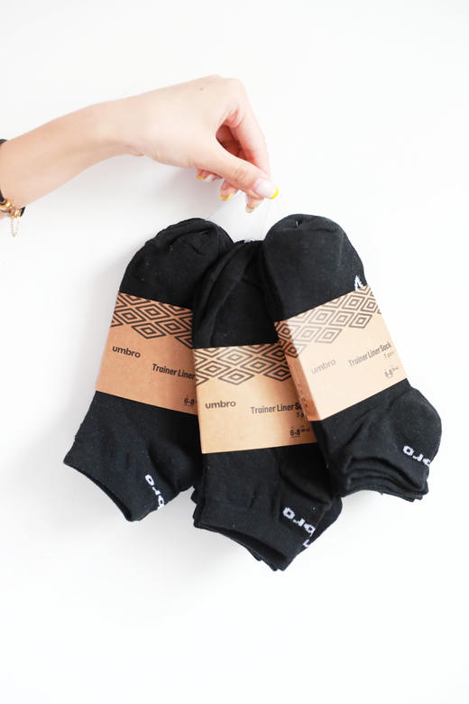 好穿啊啊啊，上脚就是很舒服的。一卡三双入全棉印花短袜C040960 商品图2