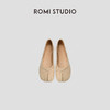 ROMI STUDIO"夏日旅行箱“舒适透气时尚芭蕾分趾鞋卡其色鞋S3597 商品缩略图0
