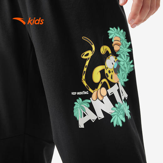 安踏儿童针织运动长裤男大童潮流系列潮流男针织运动长裤352528711 商品图3