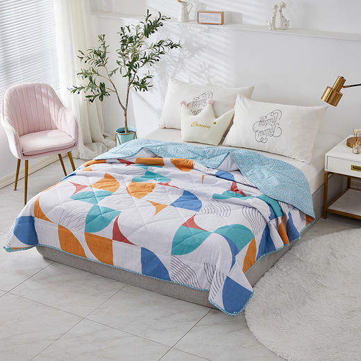 恒源祥 活力派涤棉夏被 200*230cm HYX178BZ 商品图2