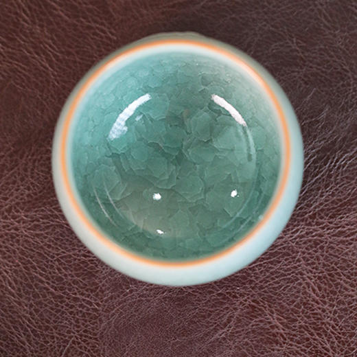【龙泉青瓷】叶小春冰裂捧杯 商品图1