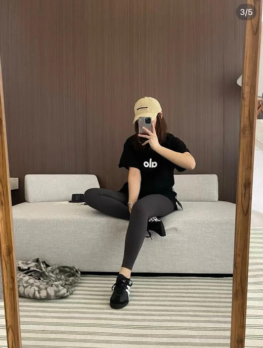 昂跑 夏季松弛感 休闲圆领 水洗磨破 短袖T恤 商品图12