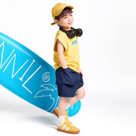 【实体店同款】男童圆领背心夏季新款安奈儿童装XB522608 商品图5