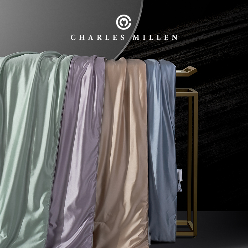 CHARLES MILLEN丝锦凉感可水洗夏被