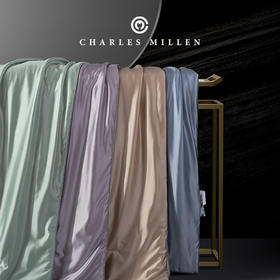 CHARLES MILLEN丝锦凉感可水洗夏被