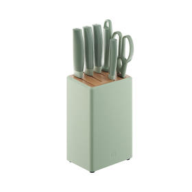 1032836 双立人NOW PRO钛金抗菌刀具薄荷绿7件套