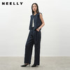 NEELLY纳俪商场同款夏季新款老钱风马甲时尚套装女随性慵懒两件套N25042Z01067 商品缩略图0