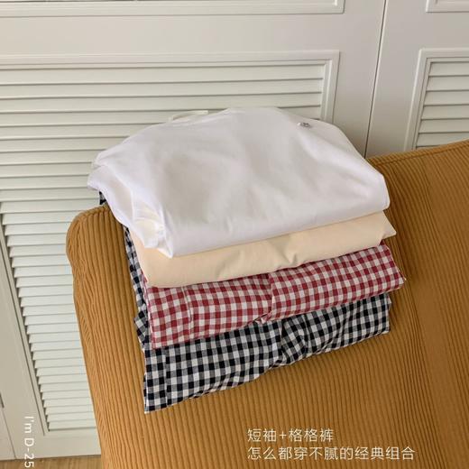 舒适有腔调！春夏新款森系格格衣 休闲圆领家居服套装短袖睡衣可外穿 商品图6