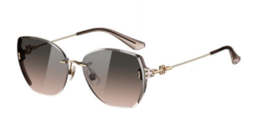 海伦凯勒H2721 2025年新款美颜女款猫眼太阳镜墨镜