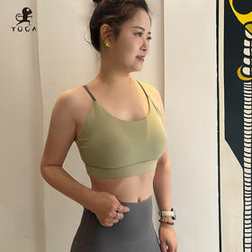 壁虎瑜伽【2504SY354】美背BRA上衣（一体式胸垫）【5天发货】
