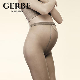 Gerbe格伯 100%法国原装进口女士孕妇袜 孕期宽松女丝袜GCMAT 29d